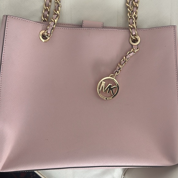 NWOT Michael Michael Kors Blush Pink Shoulder Bag - Picture 4 of 5